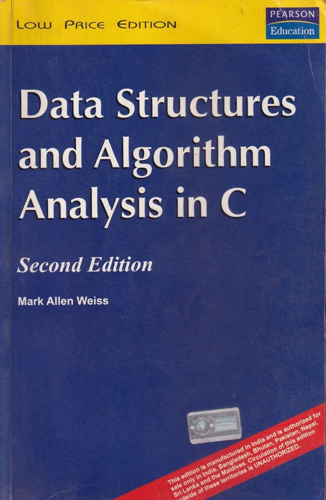 Data Structures and Algorithm Analysis in C by Mark Allen Weiss ...
